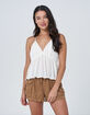 SALTY CREW Sundial Womens Babydoll Cami image number 1