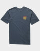 BRIXTON Kit Worn Wash Mens Tee image number 2