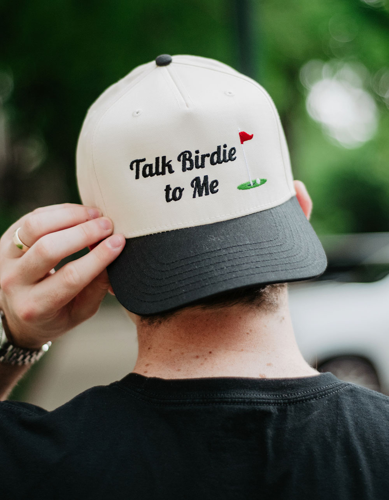 KATYDID Talk Birdie To Me Mens Golf Vintage Hat image number 1