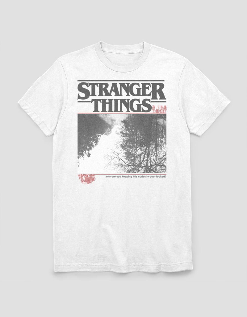 STRANGER THINGS Upside Down Photo Unisex Tee image number 0