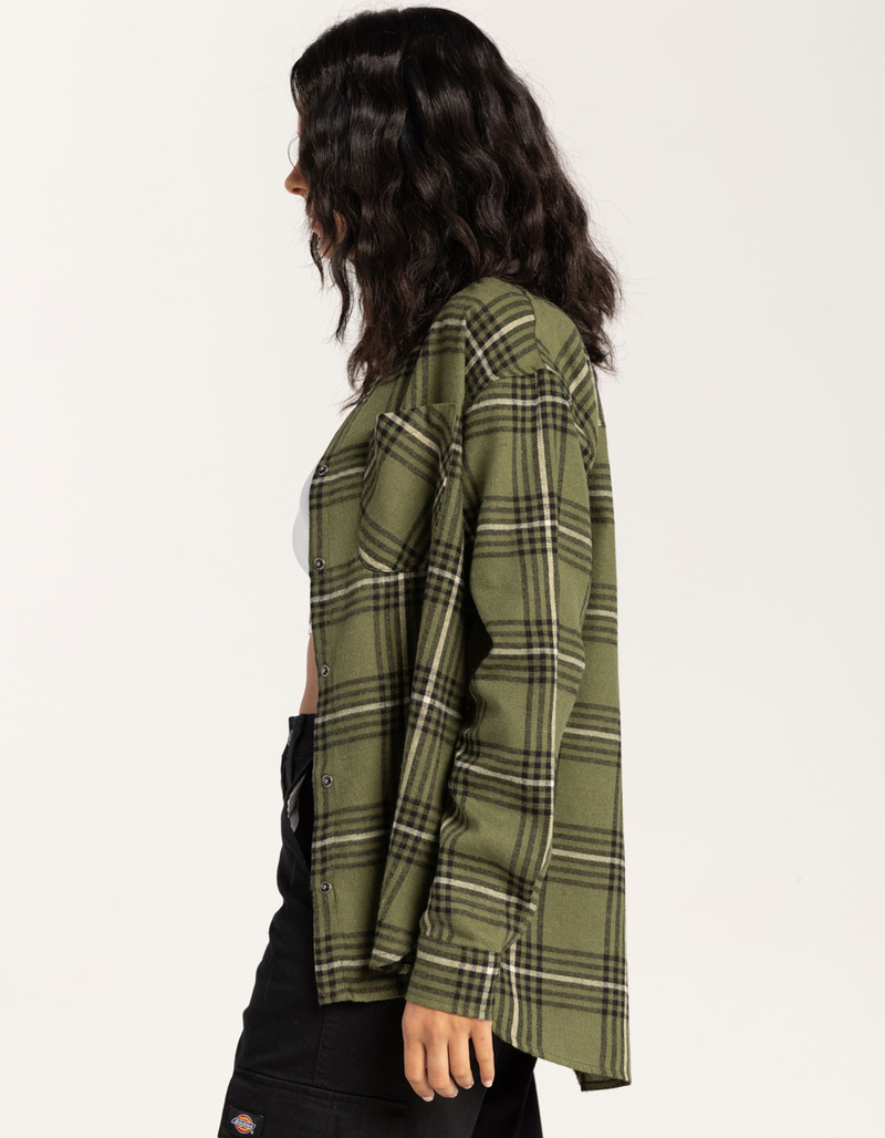 RSQ Womens Basic Flannel image number 2