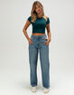 WRANGLER Mid Rise Womens Loose Straight Jeans image number 1