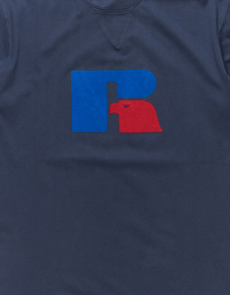RUSSELL ATHLETIC Jerry Flock Navy Mens T-Shirt image number 1