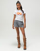 RHYTHM Hibiscus Womens Baby Tee image number 2