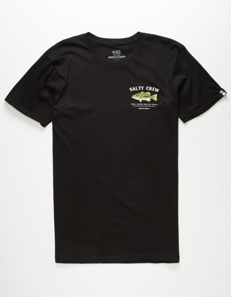 SALTY CREW Bigmouth Mens Black T-Shirt image number 1