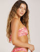 KULANI KINIS Strawberry Swirl Strapless Bandeau Bikini Top image number 2