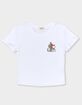PEANUTS Snoopy's Lazy Dog Ranch Womens Baby Tee image number 2