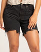 LEVI'S 501 High Rise Mid-Thigh Womens Denim Shorts - Night Ruin image number 2