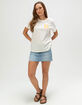 ROXY Hibiscus Block Womens Boyfriend Tee image number 4