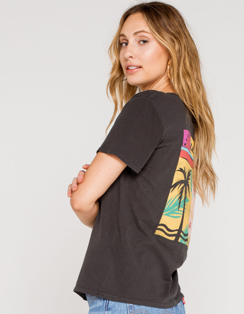 BILLABONG Isle Of Collage Womens Tee image number 2