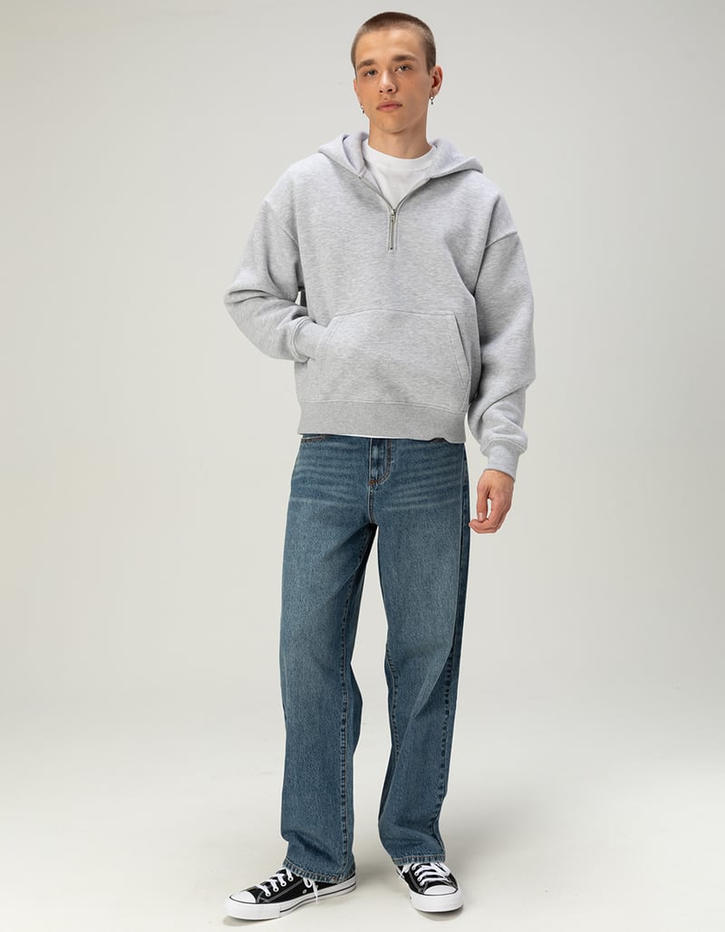 RSQ Mens Quarter Zip Hoodie image number 3