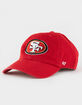 47 BRAND San Francisco 49ers '47 Clean Up Strapback Hat image number 1