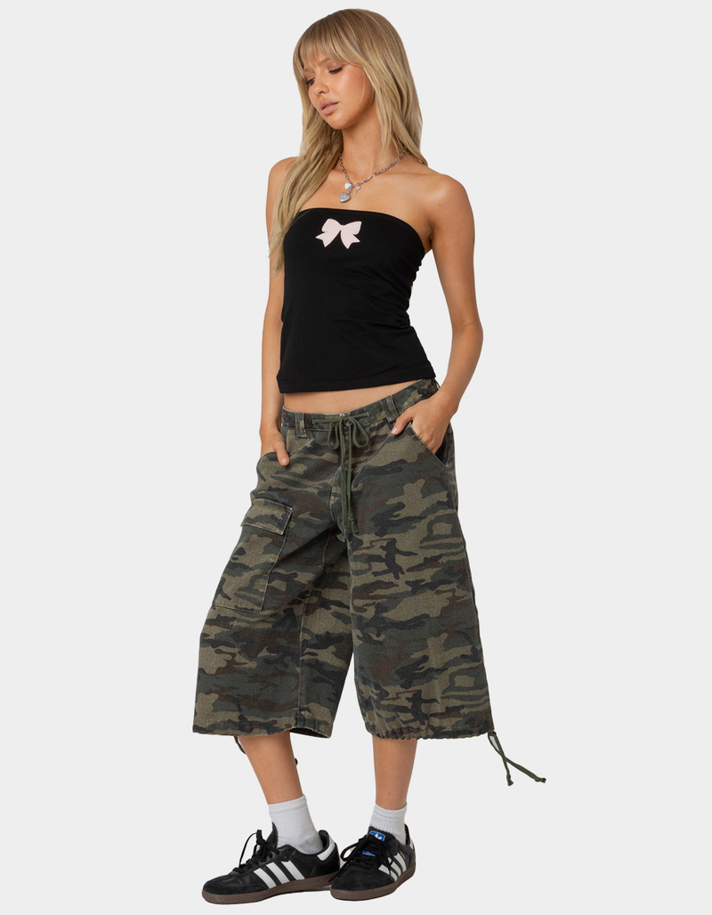 EDIKTED Bow Patch Tube Top image number 1