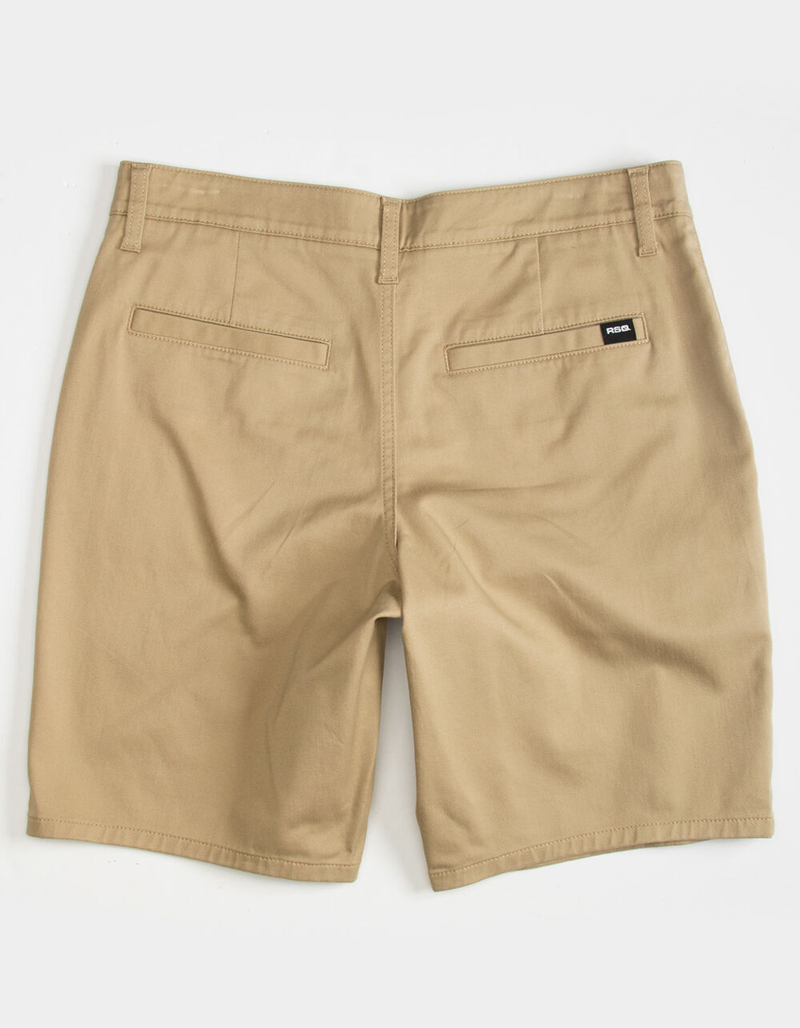 RSQ Mens Mid Length  9" Chino Shorts image number 2