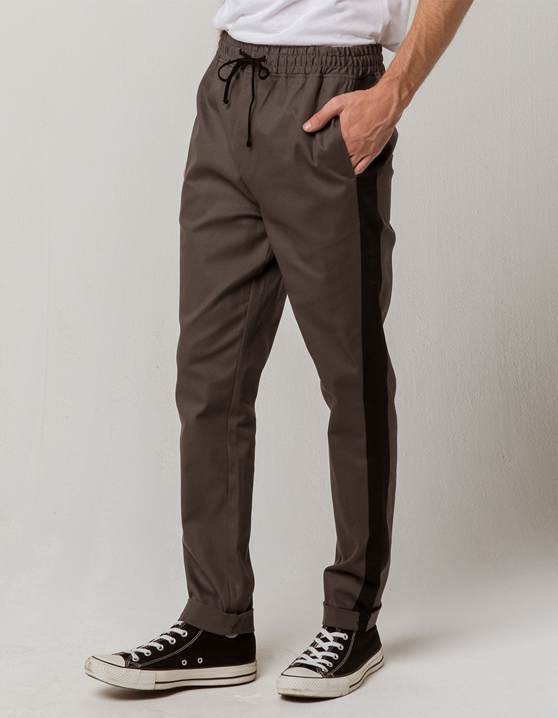 ELWOOD Cuffed Mens Track Pants GRAY Tillys