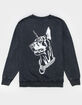 DEATH ROW RECORDS Doberman Mens Crewneck Sweatshirt image number 1