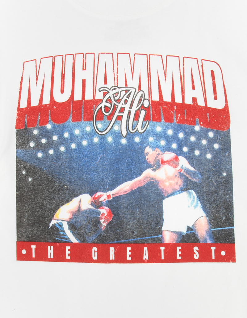 Muhammad Ali Knockout Boxing Gloves Graphic T-Shirt - Men's Casual Tee, Officially Licensed