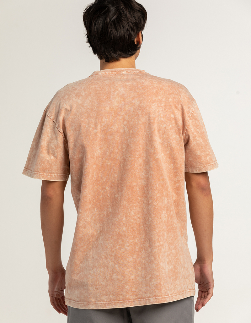 RSQ Mens Acid Wash Oversized Tee image number 3