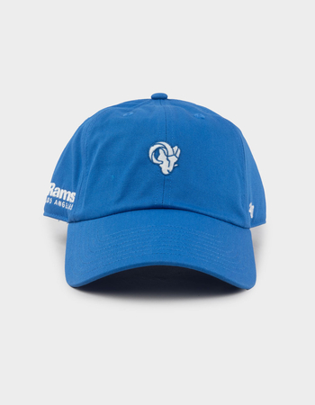 47 BRAND Los Angeles Rams Foundational '47 Clean Up Strapback Hat Alternative Image