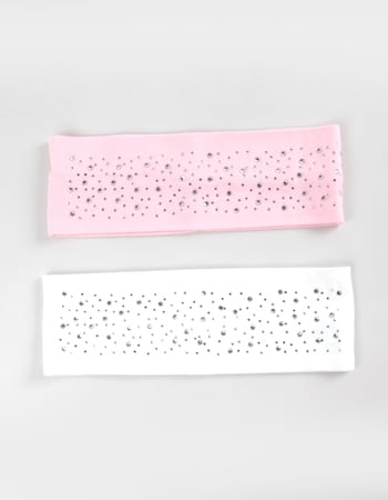 FULL TILT 2 Pack Rhinestone Headbands Primary Image