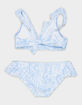 RAISIN Luna Girls Ruffle Triangle Top Bikini Set image number 2