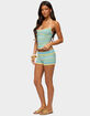 EDIKTED Eisley Striped Knit Halter Top image number 4