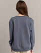 FULL TILT Aspen Girls Embroidered Crewneck Sweatshirt image number 4