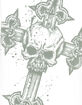 AFFLICTION Cross Mens Tee image number 3