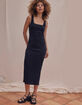 WEST OF MELROSE Textured Column Womens Midi Dress image number 3