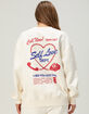 THE MAYFAIR GROUP Self Love Womens Oversized Crewneck Sweatshirt image number 1