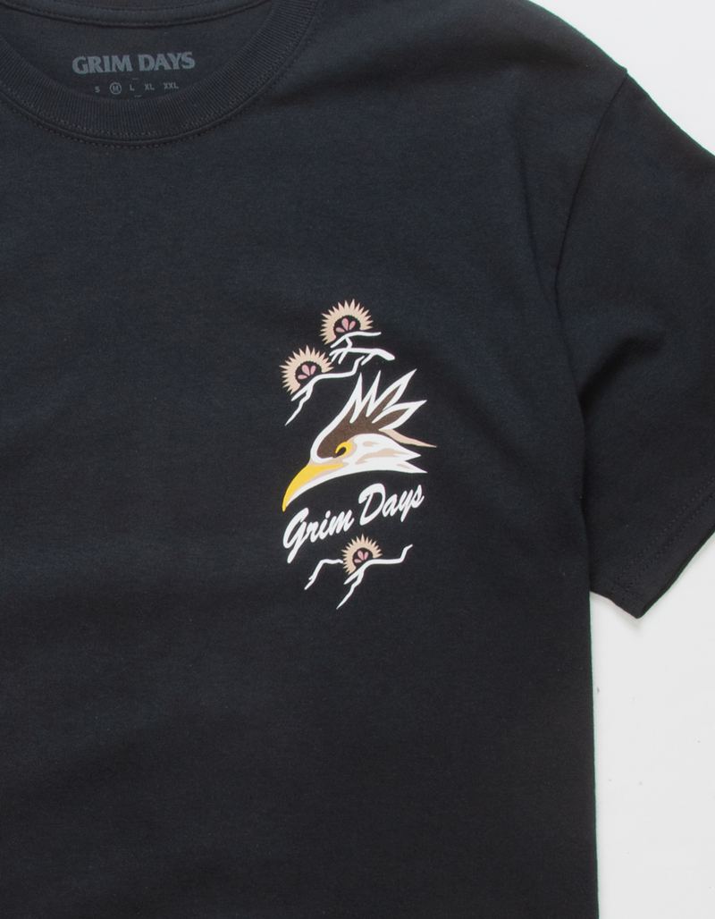 GRIM DAYS From Above Mens Tee image number 3