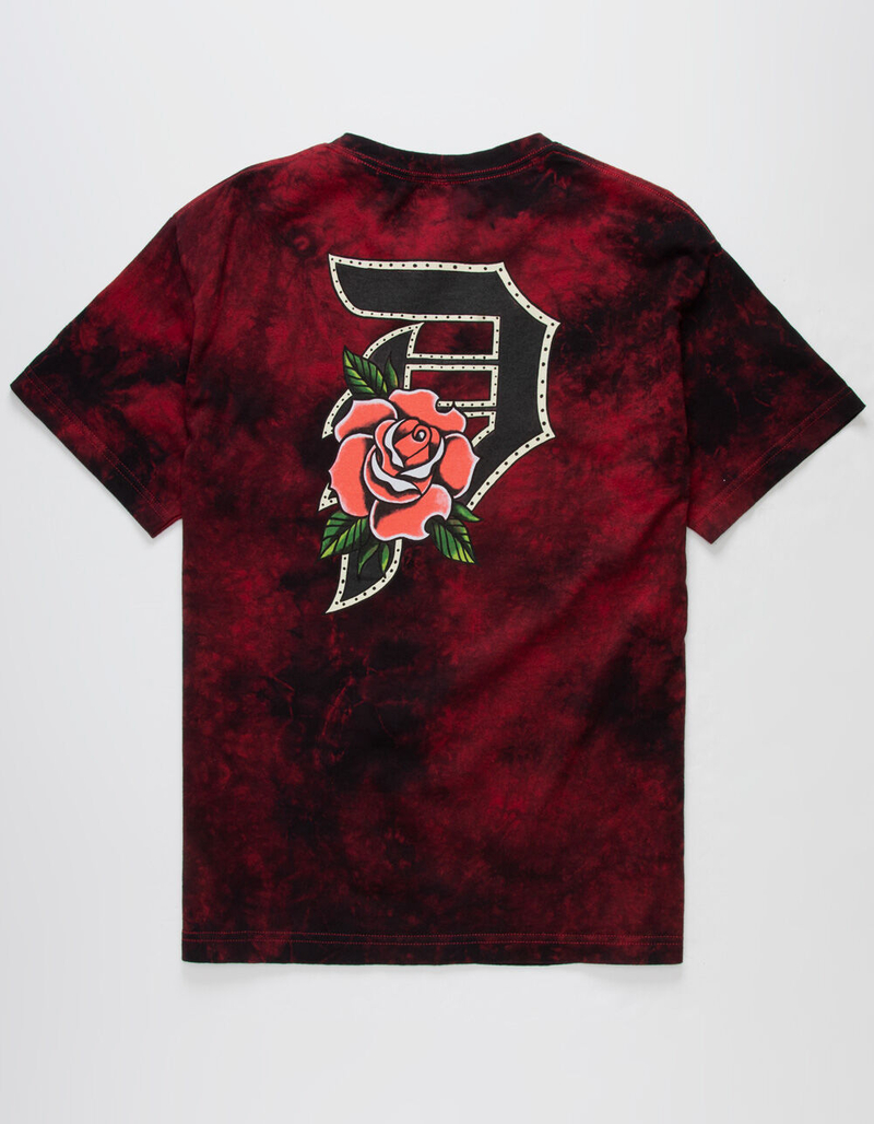 PRIMITIVE Dirty P Flash Mens Tie Dye T-Shirt image number 0