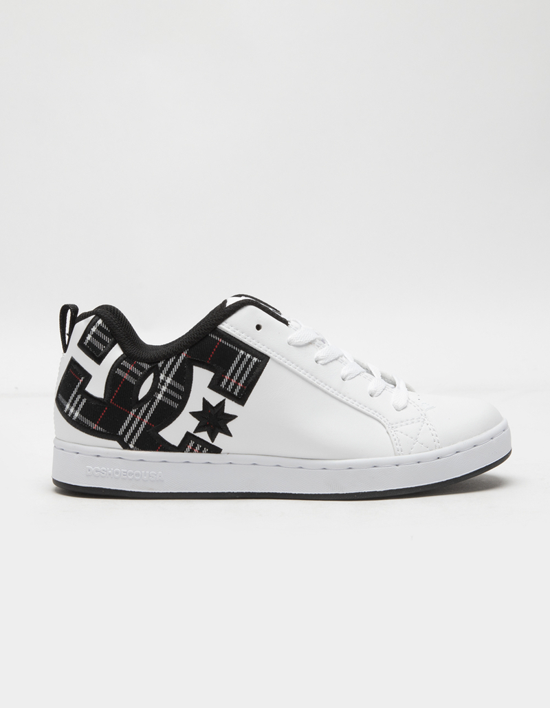DC SHOES Court Graffik Womens White Combo Shoes image number 1
