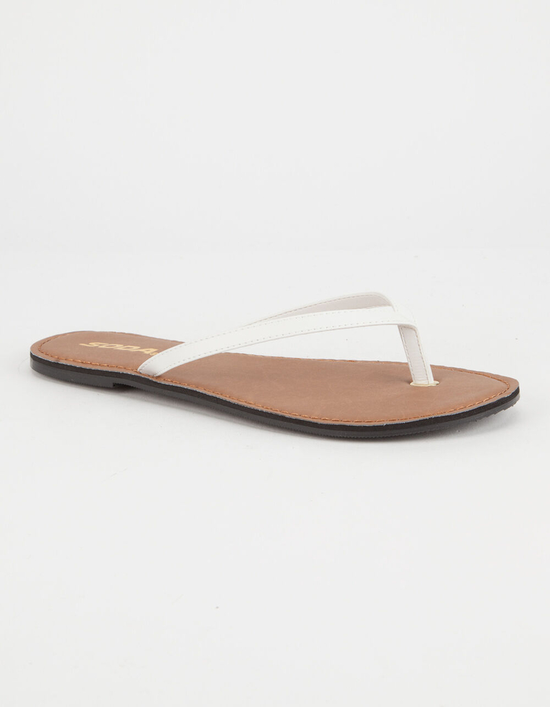 SODA Basic Womens Thong Sandals image number 0