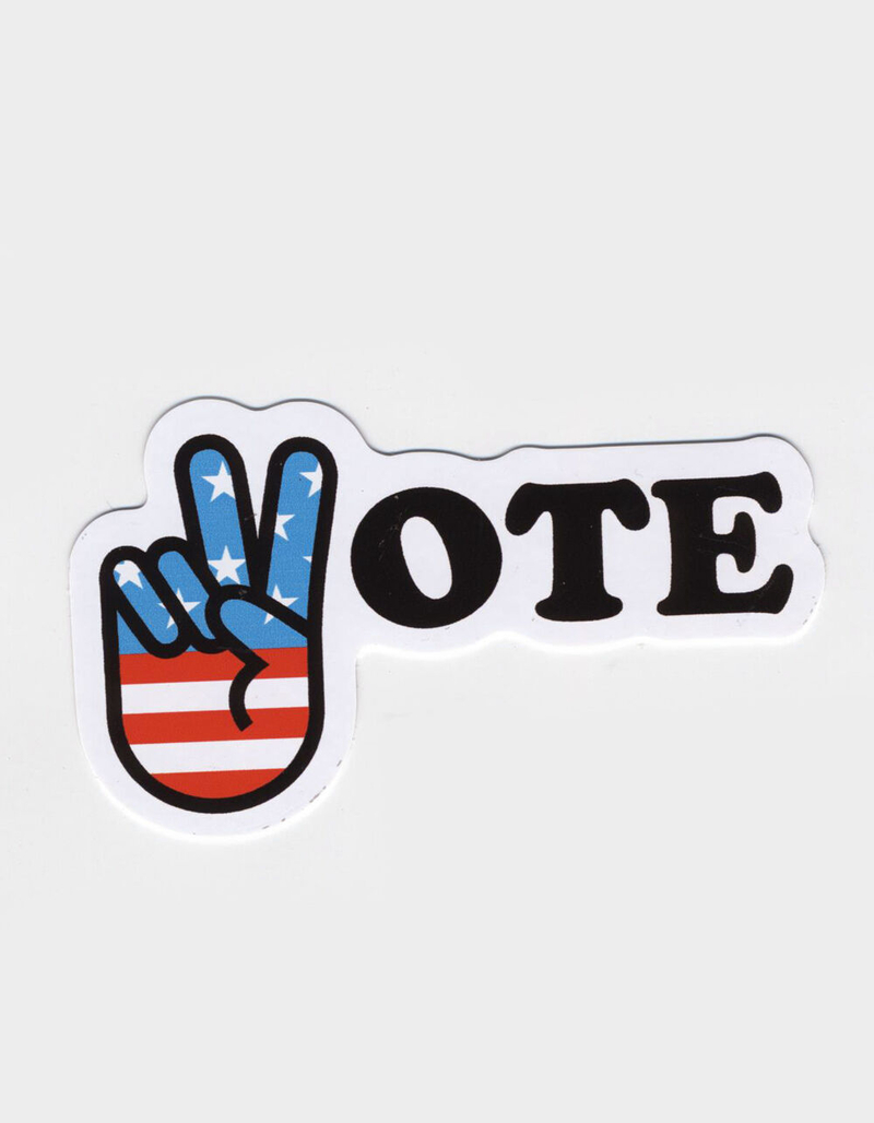 Peace Vote Sticker image number 0