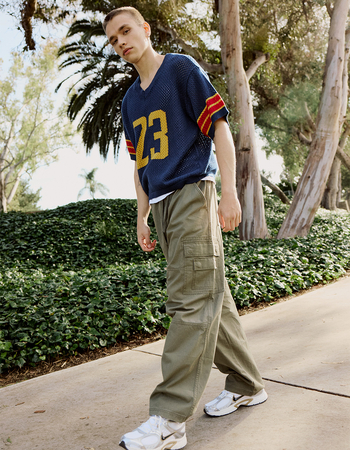 RSQ Mens Baggy Pull On Cargo Pants Primary Image