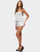 EDIKTED Zacharia Striped Babydoll Top image number 4