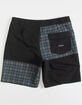 QUIKSILVER Dead Plaid Mens Boardshorts image number 2