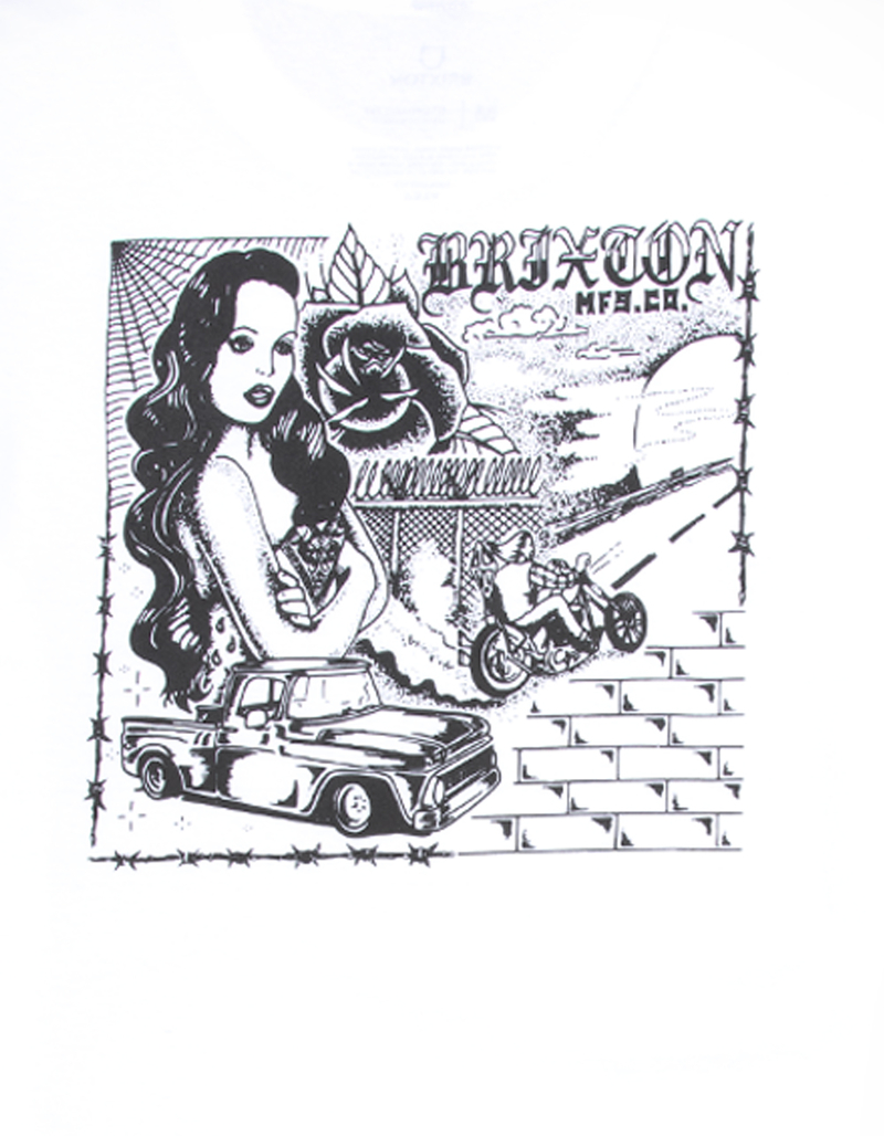 BRIXTON Cisco Mens Tee image number 2