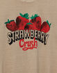 GIRL DANGEROUS Strawberry Girls Boyfriend Tee image number 2