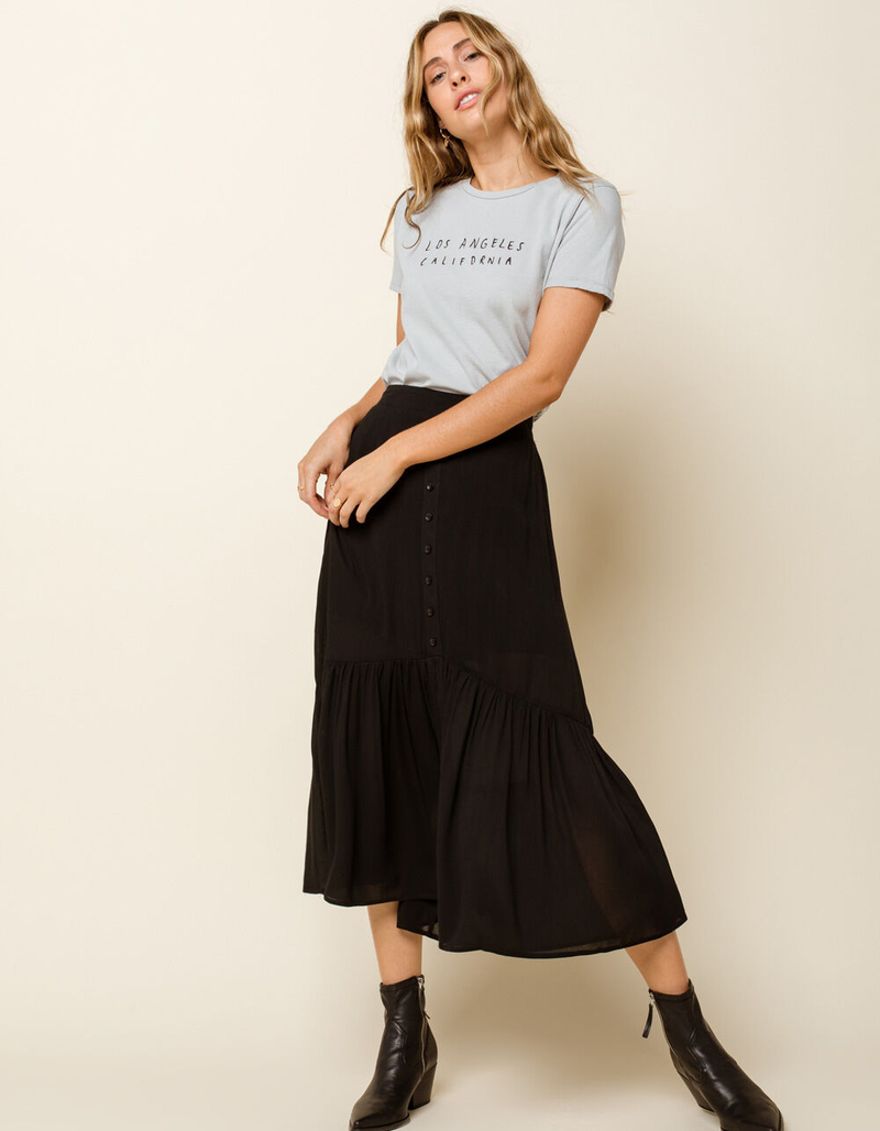 WEST OF MELROSE Los Angeles Womens Embroidered Tee image number 3