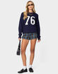 EDIKTED Cabin Plaid Shorts image number 2