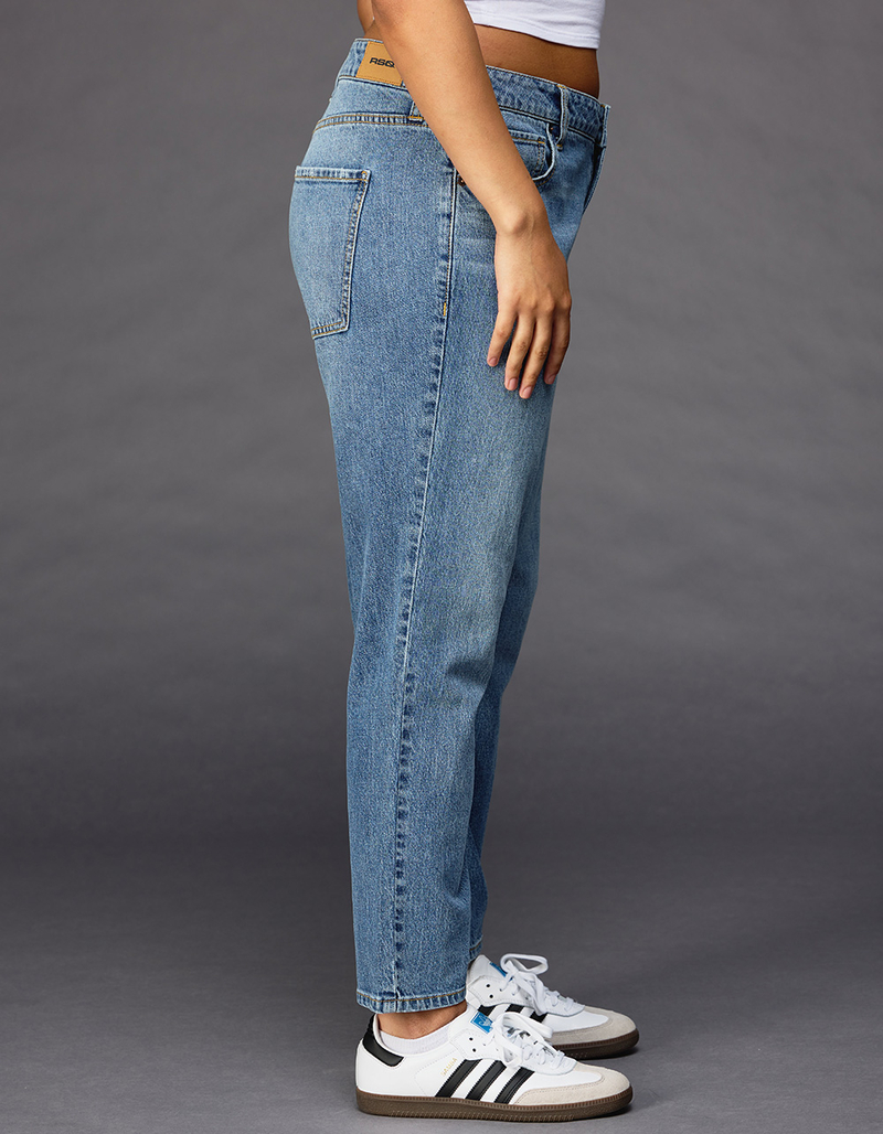 RSQ Womens Mid Rise Straight Ankle Jeans image number 6