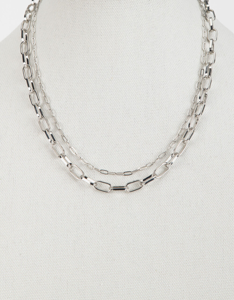 FULL TILT Layered Chain Necklace image number 3