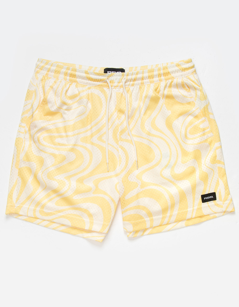 RSQ Mens 6" Mesh Shorts image number 1