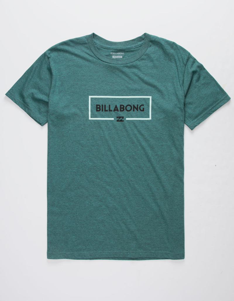 BILLABONG Swelled Heather Turquoise Mens T-Shirt image number 1