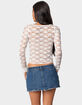 EDIKTED Mykonos Sheer Lace Top image number 5