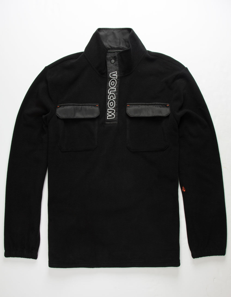 VOLCOM Polar Fleece Mens Pullover Sweatshirt image number 0