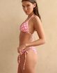 DIPPIN' DAISY'S Palm Tie Back Triangle Bikini Top image number 2