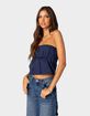 EDIKTED Reva Strapless Top image number 3